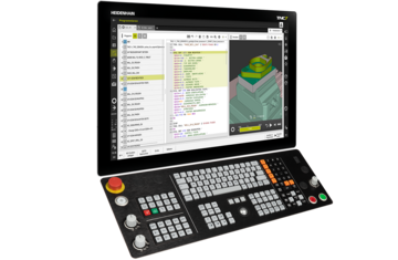 Panel sterowania maszyny CNC Heidenhain